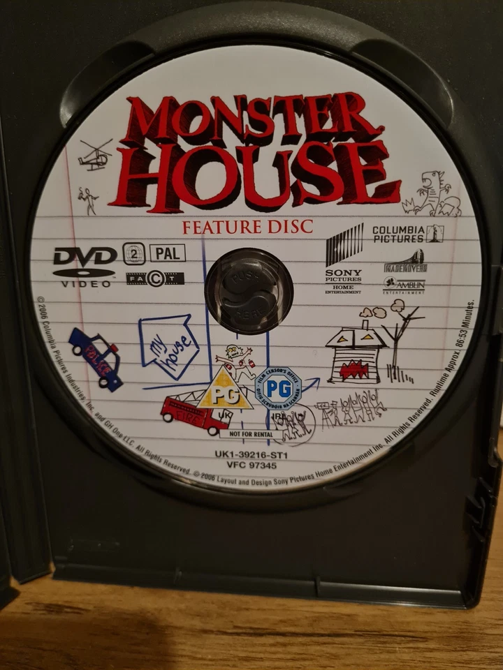 Halloween Bundle X4 Corpse Bride (DVD, 2007) Spielberg Tim Burton [Reg 2] [UK] - Image 4 of 4