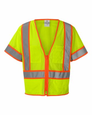 Kishigo Mens 100% Polyester Ultra-Cool Six-Pocket Surveyors