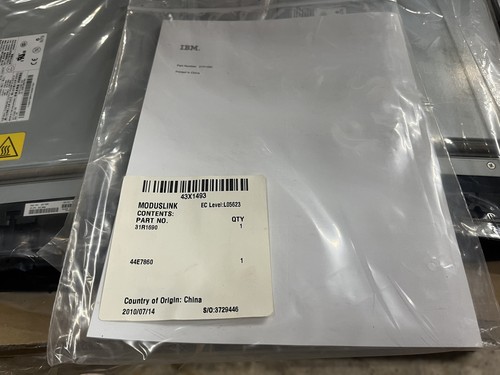Two IBM BladeCenter HT 42C5279 Redundant DC Power Server Supply 3 & 4 Brand New - Picture 2 of 4