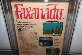 WATA 9.6 - B  SEALED - Faxanadu - NES Nintendo Graded