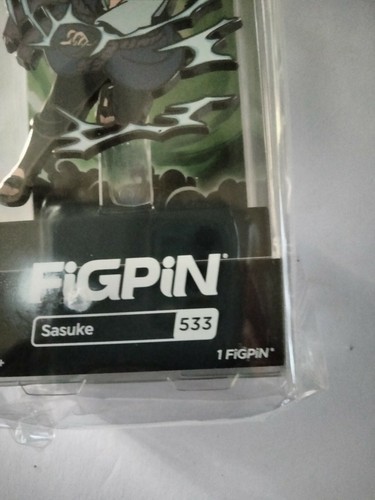 FiGPiN SHONEN JUMP NARUTO SHIPPUDEN #533 PIN ESMALTE SASUKE NUEVO - Imagen 4 de 4