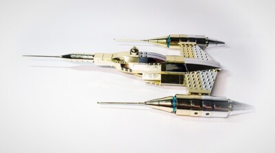 Lego Chrome Gold/Silver Plated Star Wars Special Edition Naboo