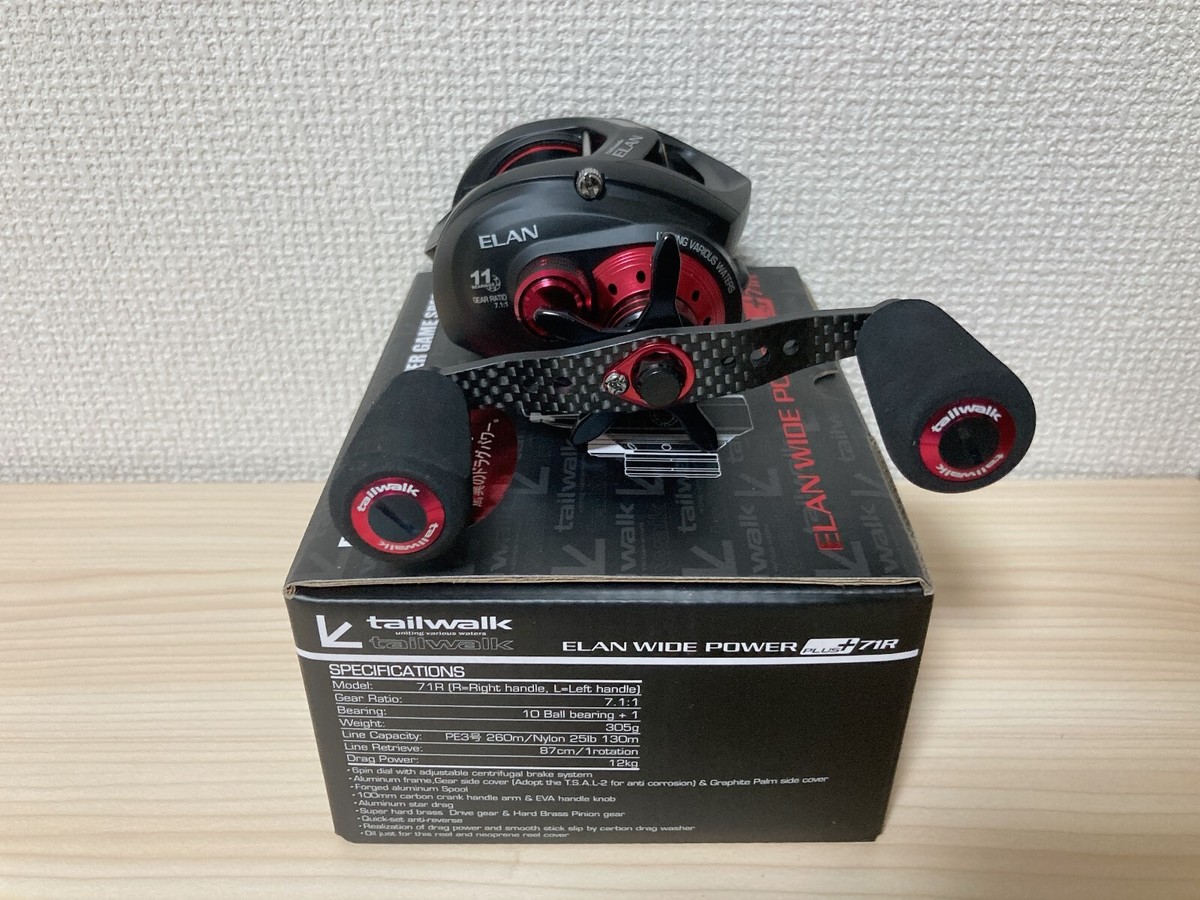 リール tail walk ELAN WIDEPOWER 71BR Amazon.com : Tail walk (tailwalk) Reel Super Wide Power 71BR