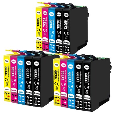 Druckerpatronen für Epson 603 XL XP2155 XP3150 XP4150 XP4155 XP4150 WF-2840 2870