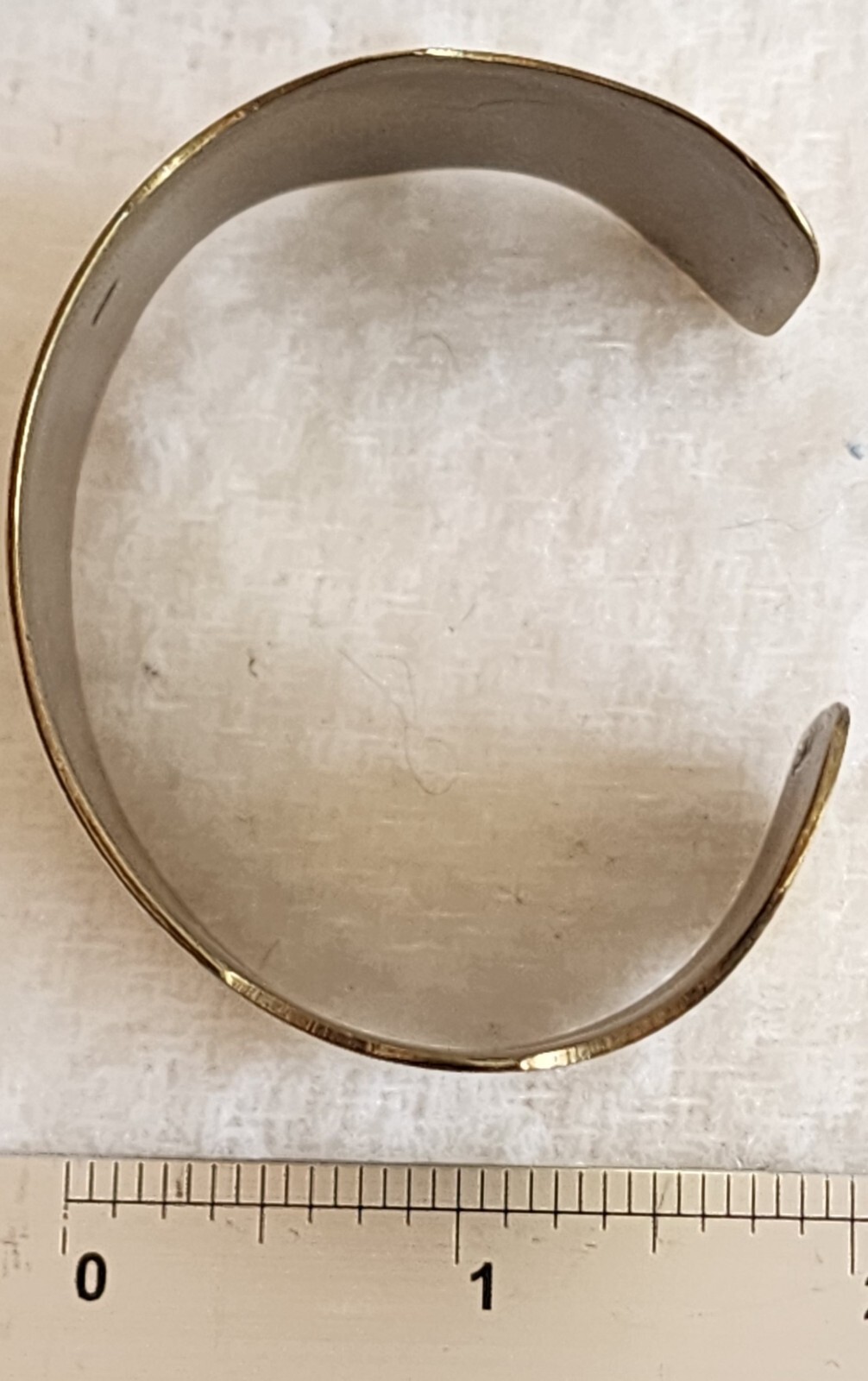 Dionne Cole Solid Copper Modern Designer Cuff Bra… - image 10