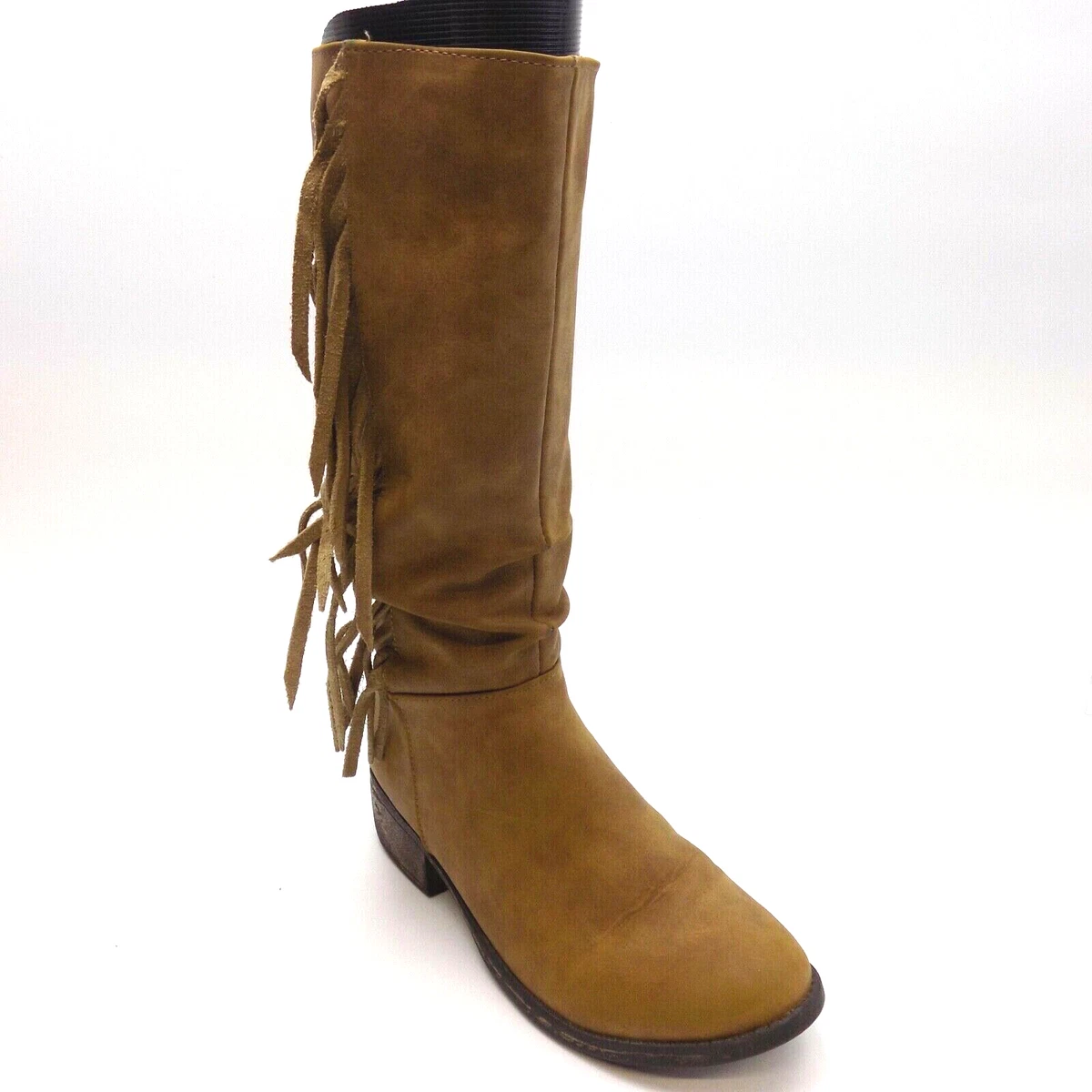 Steve madden tan shop over the knee boots