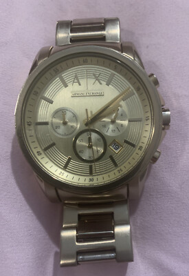 ARMANI EXCHANGE WRIST WATCH AX2099 Men Stainless Steel Analog Dial