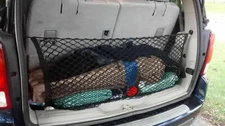 Rear Trunk Envelope Style Mesh Organizer Cargo Net for BUICK TERRAZA 2005-2007