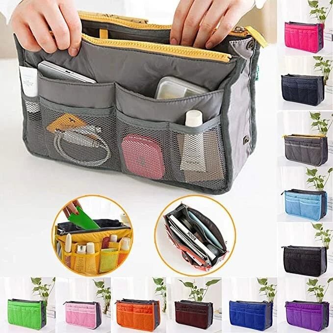 Organizer borse bag in bag organizza borsa tasche interne ed esterne zip