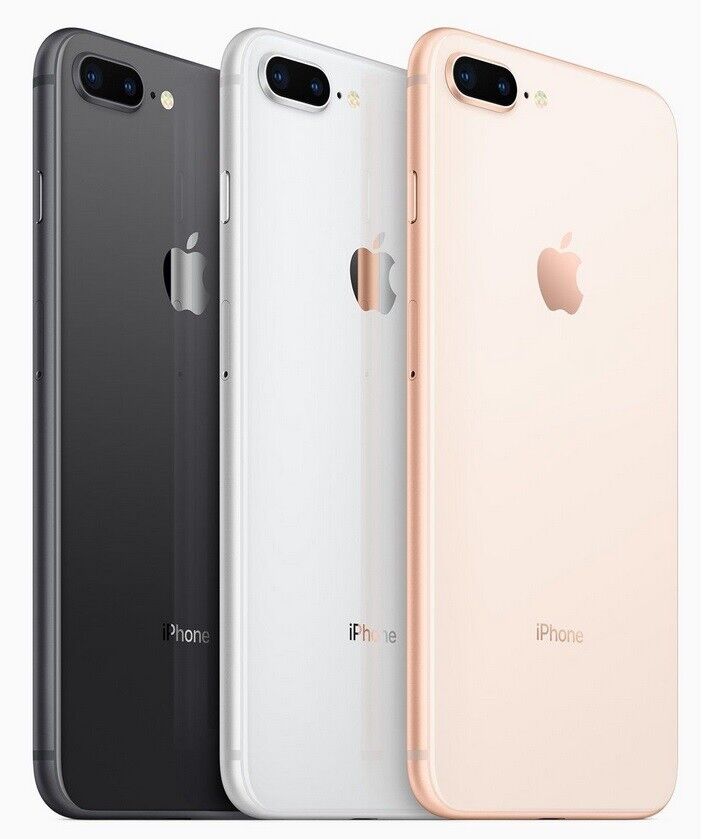 Apple iPhone 8+ Plus - 64GB 256GB Factory GSM Unlocked AT&T Apple iPhone 8+ Plus - 64GB 256GB Factory GSM Unlocked AT&T