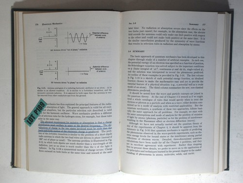 Modern Physics By Sproull 1964 Hardcover Book Lot P189 - Bild 5 von 5