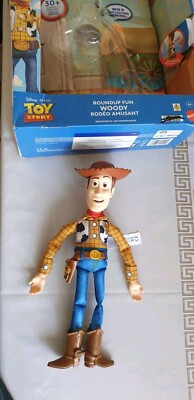 アメコミ MATTEL - MATTEL TOY STORY 12 ACTION FIGURE WOODY Mattel Pixar Toy Story Roundup Fun Woody 12 Inch Figure