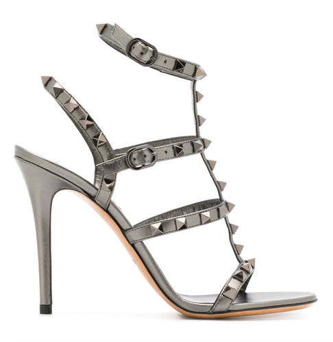 valentino rockstud gunmetal