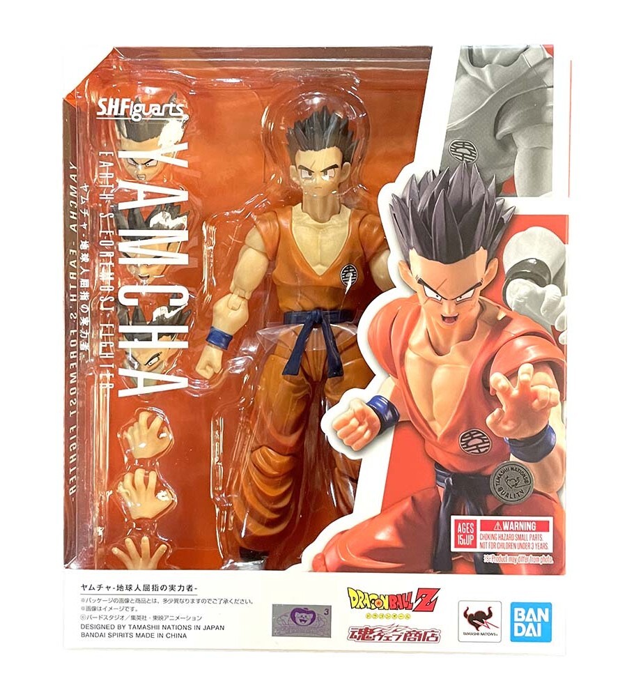 DRAGON BALL Z Yamcha Earths Foremost SH Figuarts Action Figure