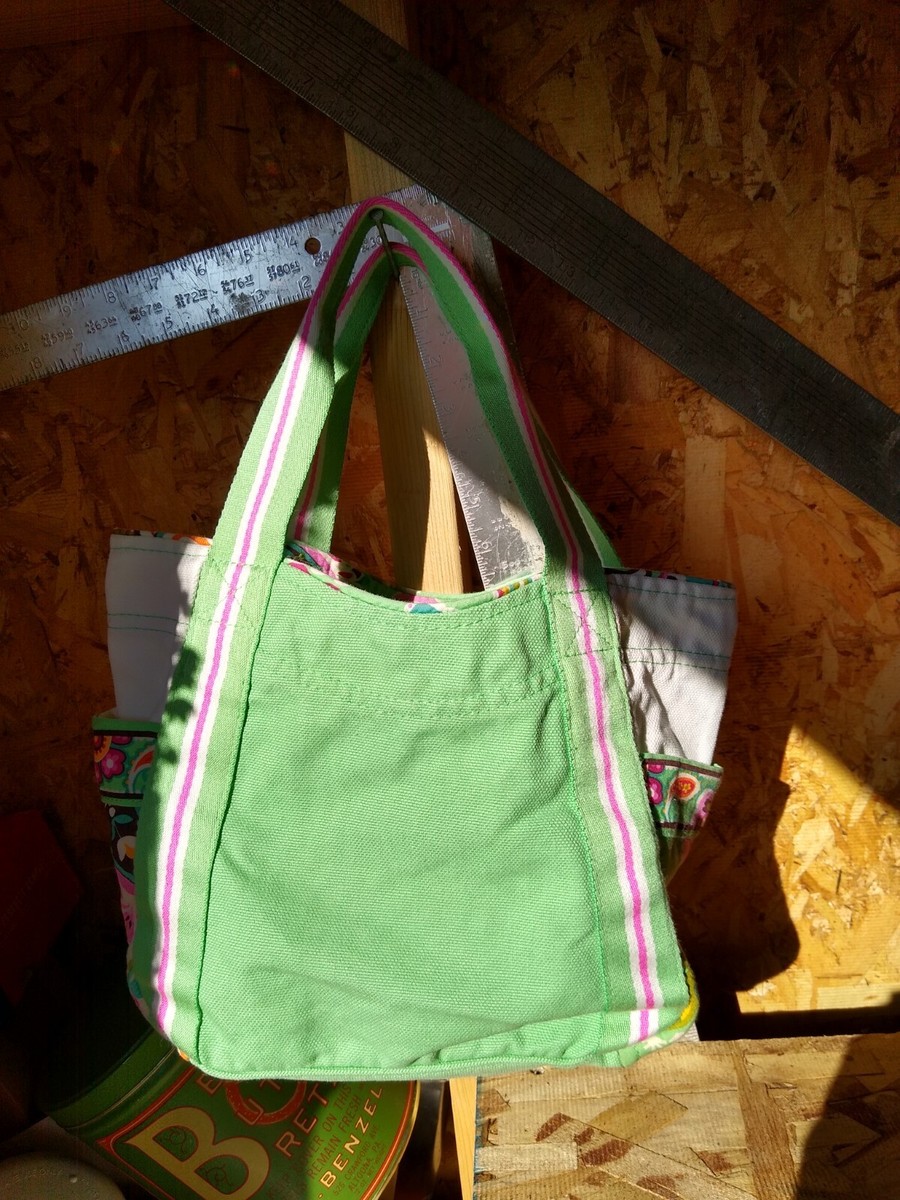 Vera Bradley Marina Paisley Colorblock Tote Bag Medium Light