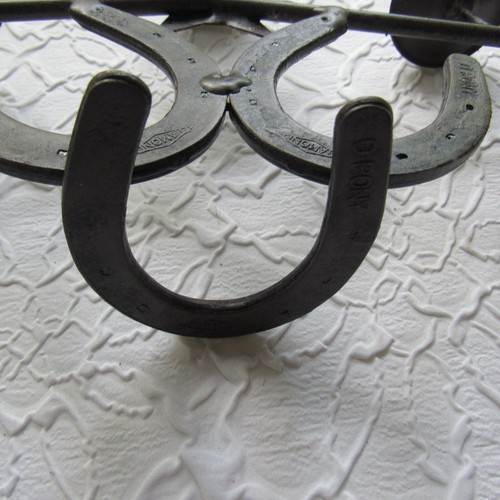 Diamond Arrow Horseshoe Candle Wall Sconce Deco Rustic Western LOT 2pc 16x8 22x9 - Picture 9 of 18