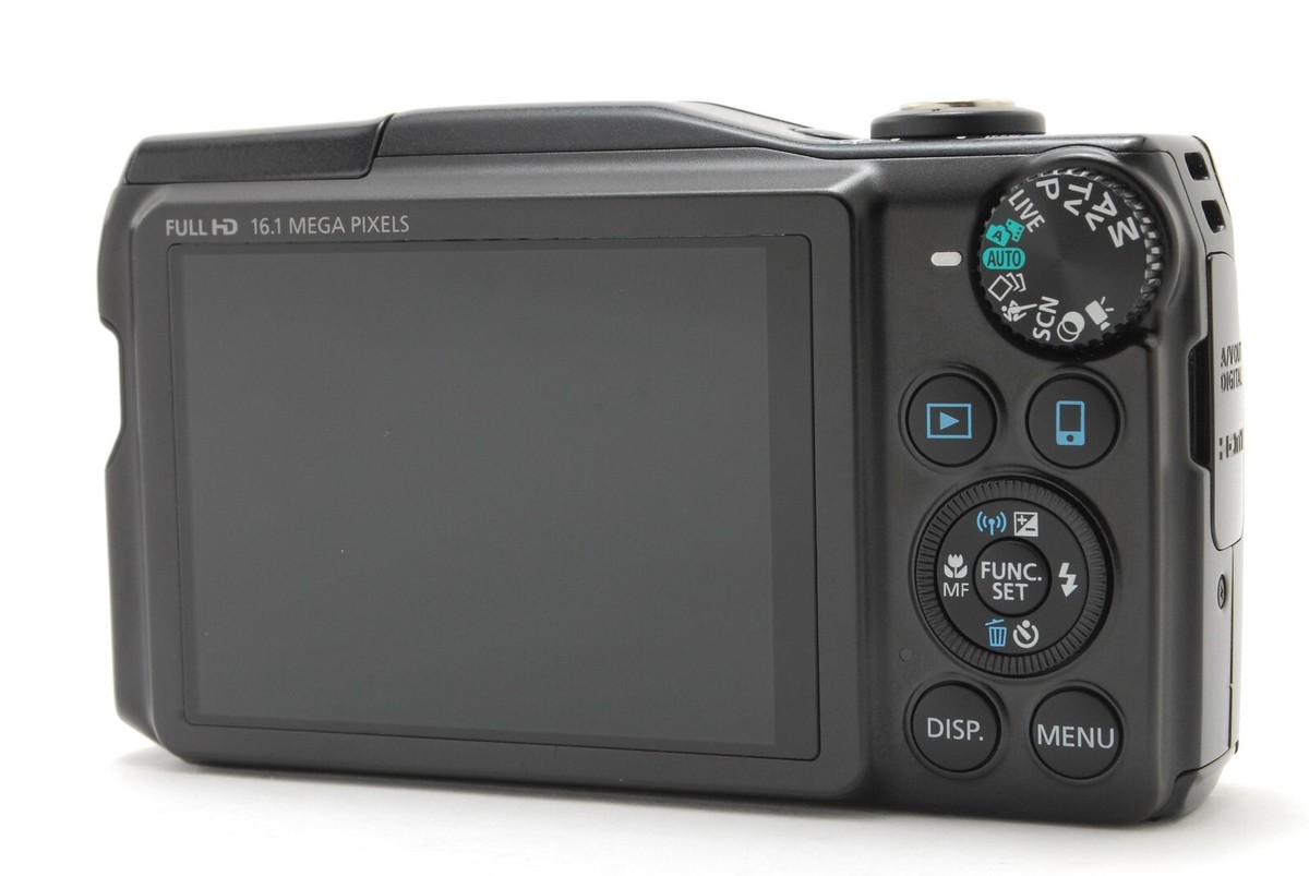 TOP MINT w/Strap,Case] Canon PowerShot SX700 HS 30x Black