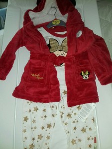 minnie mouse dressing gown baby