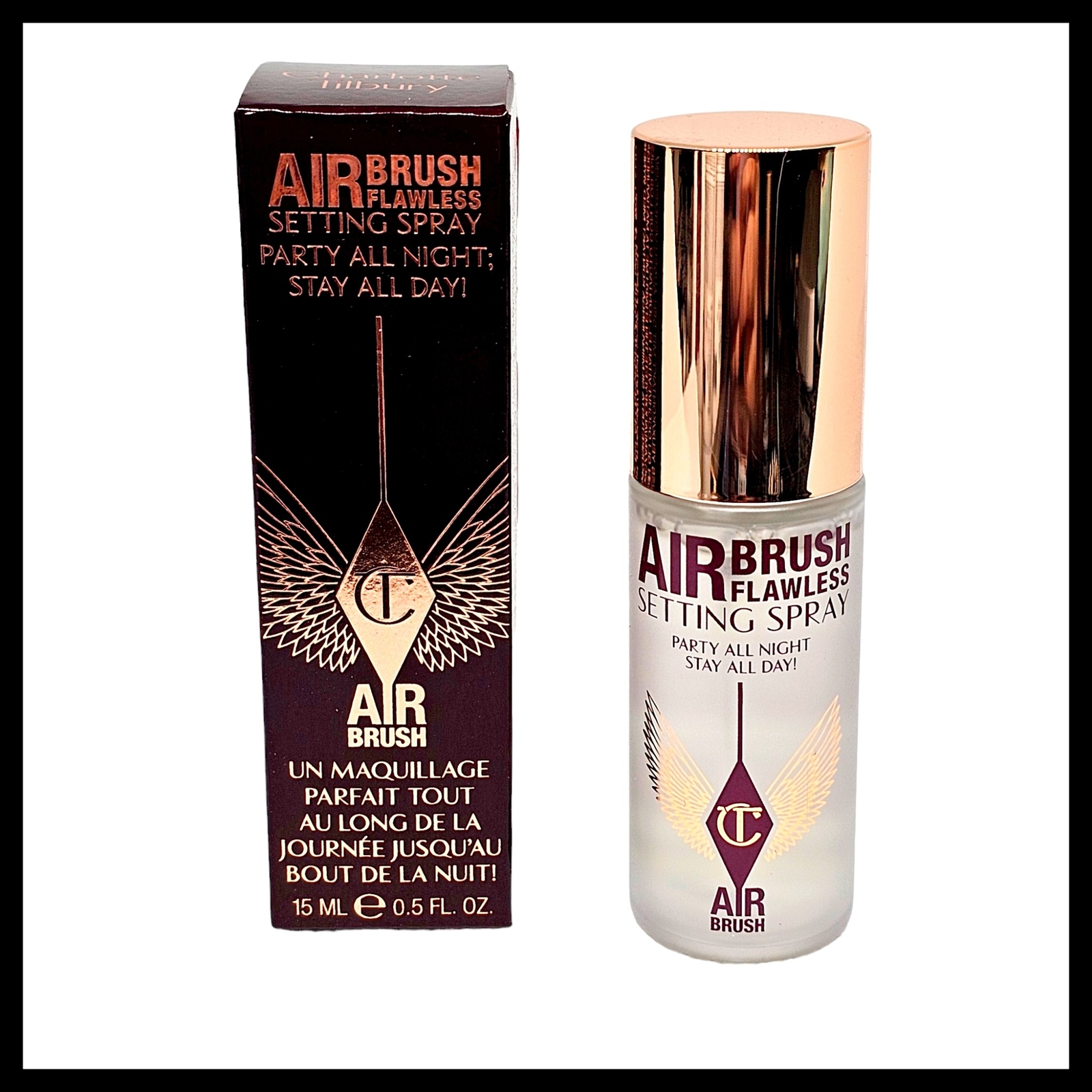 Аэрограф Charlotte Tilbury для безупречной фиксации 15 мл 05 жидких унций Новинка для путешествий 3490₽