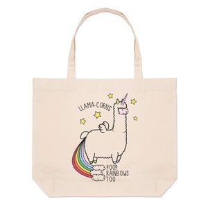 llama beach bag