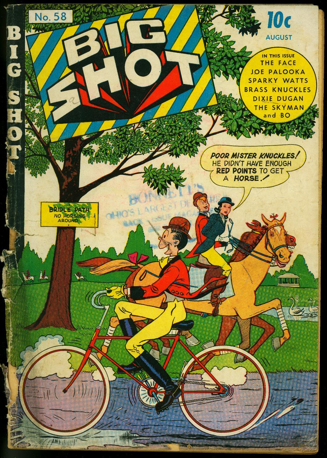 Cover- Charlie Chan- Sky Man- Palooka Fair