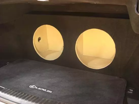 Lexus is250 custom store sub box