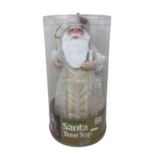 Illuminated Santa Tree Topper New in Box