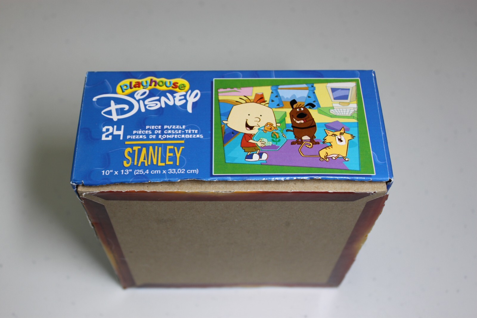 Vintage Playhouse Disney Stanley 24 Piece Puzzle Fish Dog Cat Hasbro eBay