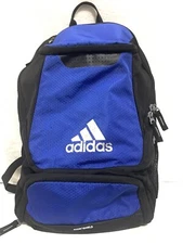 Adidas Hydroshield Blue Black Sports Backpack Shoes Ball Clothes Water Bottles 