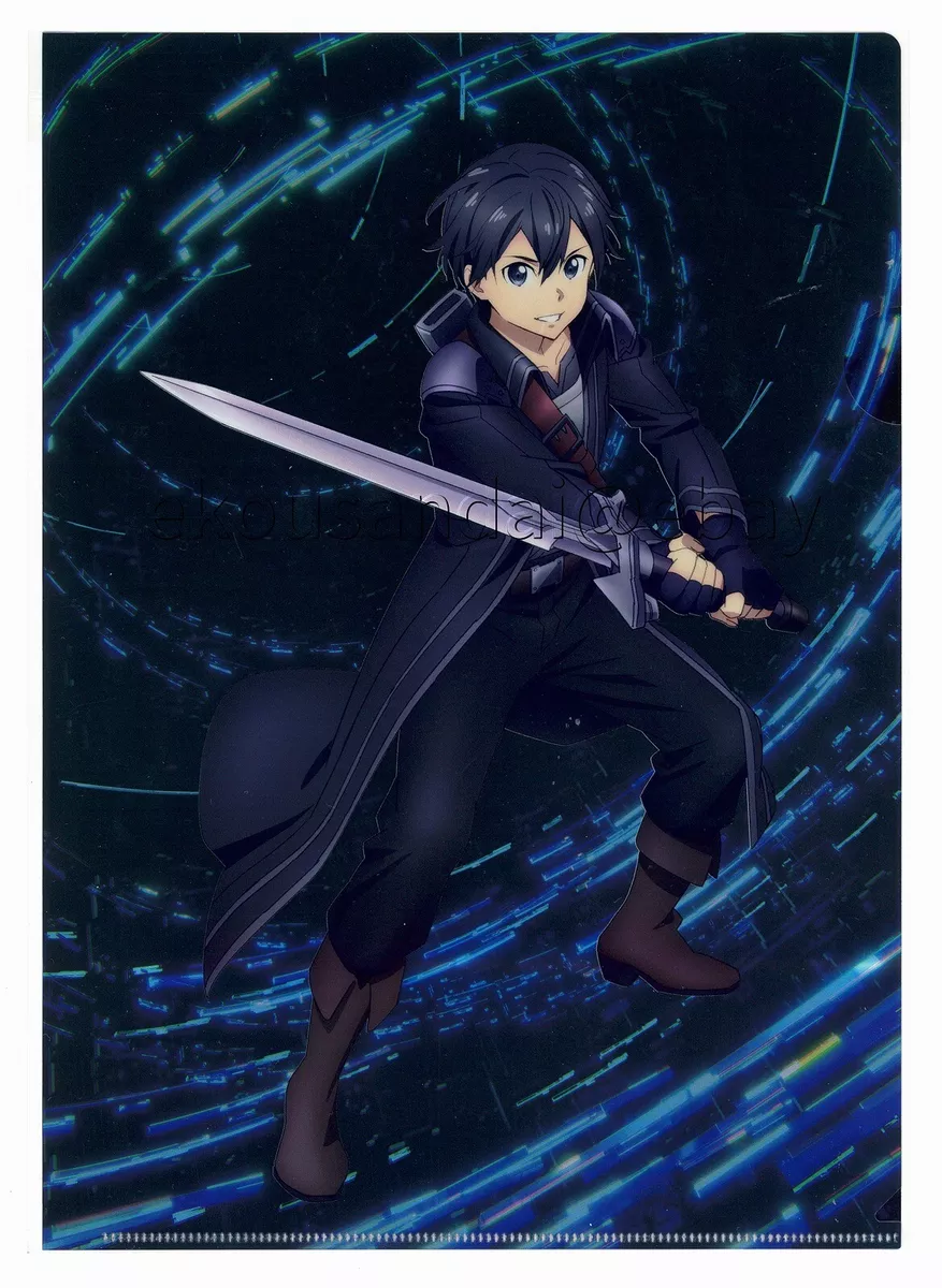 Sword Art Online:Progressive-Scherzo of Deep Night Official File  Folder-Kirito