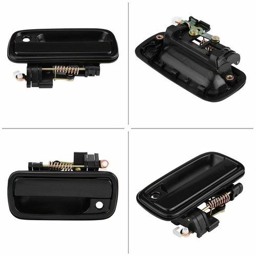 Exterior Outer Black Front Driver Side Door Handle For 95-04 Toyota Tacoma H03 - Imagen 5 de 7