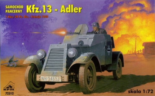 RPM 1/72 (20mm) PanzerSpahWagen P204(f) 50mm KwK L/42 - 第 1/1 張圖片