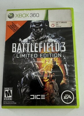 Battlefield 3 Limited Edition 2 Discs (Microsoft Xbox 360, 2011)