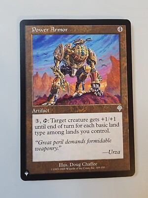 MTG Power Armor Invasion 309/350 Regular Uncommon