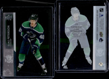 2021-22 Upper Deck Series 1 Clear Cut #179 Elias Pettersson