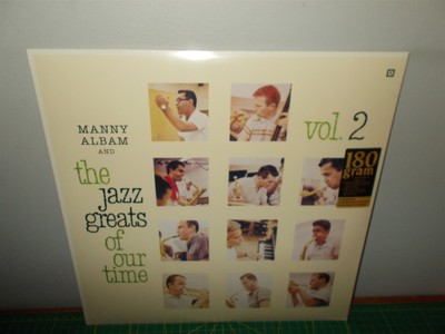 Manny Albam Jazz Greats Of Our Time Vol. 2 180 Gr. 52nd Street Record LP Sealed