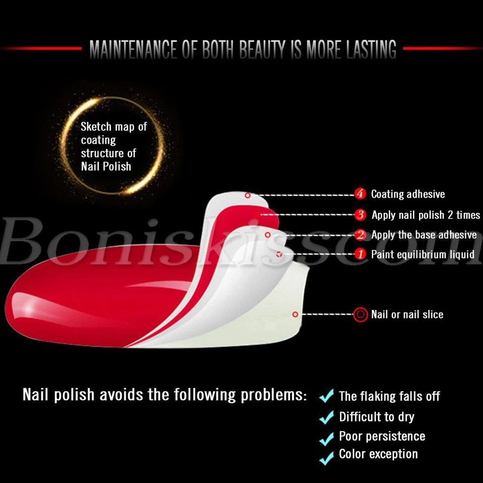 5 Цветов ногтей UV/LED гель польский пропитывать с DIY ногтей искусства маникюр гель лак 10 мл - Изображение 3 из 3