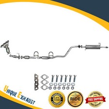 Full Exhaust System For 2012-2017 Hyundai Accent & 2012-2016 Kia Rio 1.6L Sedan