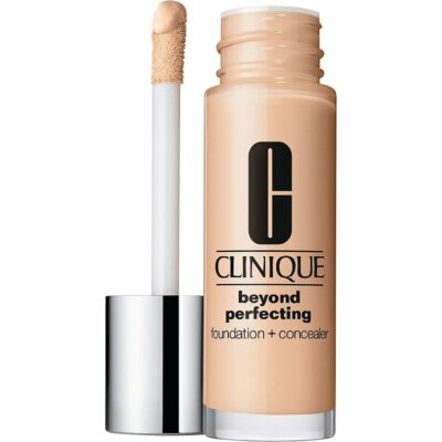 CLINIQUE BEYOND PERFECTING WN 44 TEA {MF} FOUNDATION + CONCEALER 1 OZ NIB