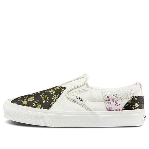 Vans Classic Slipper (Brokat) Patchwork/True White Herren US Größe 3,5 Damen 5,0 - Bild 2 von 5