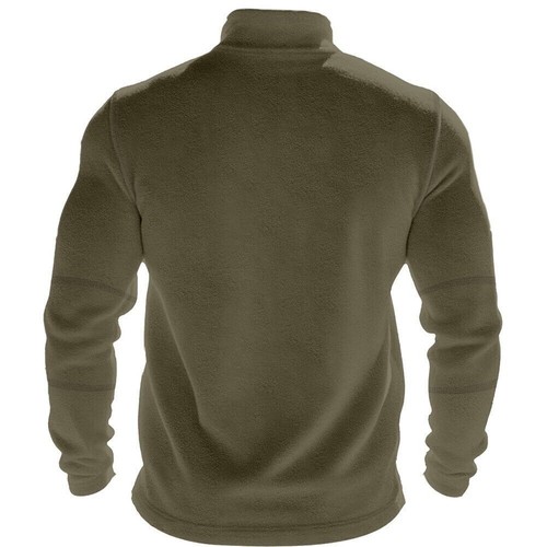 New Mens Winter Long Sleeve Zip Stand Collar Sweatshirt for Outdoor Activities - Picture 15 of 83