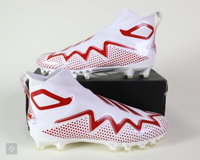 Adidas Freak Ultra 21 White Red Boost Football Cleats Mens Size 10.5-12 (GW2930)