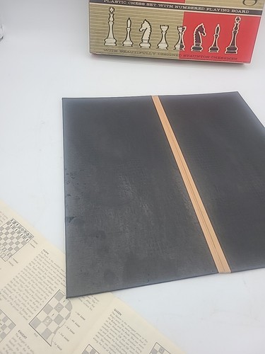 1960s Transogram Chess King Board Game Complete With Instructions - Picture 11 of 17