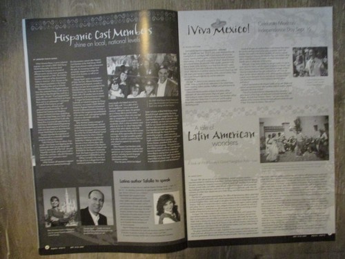Septem-2009 Walt Disney Eyes & Ears Mag(MARIACHI COBRE/TYLER HOYT/CARMEN TAFOLLA - Picture 8 of 13