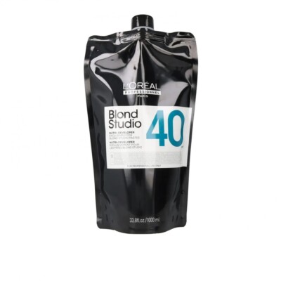 L'Oreal Professionnel Blond Studio Nutri Developer Cream 40 Vol  33.8 oz