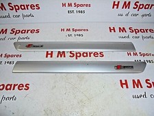 AUDI A4 B6 B7 CONVERTIBLE S LINE 2002-2009 REAR QUARTER PANEL TRIM PAIR ⭐SILVER⭐