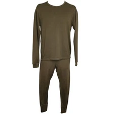 British Army PCS Underwear Thermal Olive Green Long Johns Base Layer Wicking