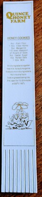   QUITTENHONIGFARM   Devon weiß Vintage Leder Lesezeichen sehr guter Zustand! A99