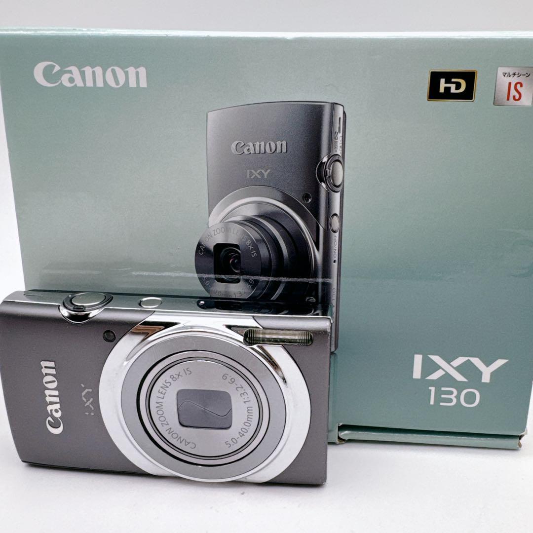 Canon IXY 130 compact digital camera gray English language Working 
