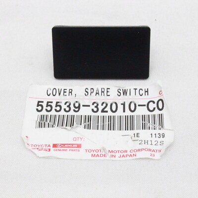 55539-32010-C0 Toyota OEM Genuine COVER, COOLER SWITCH HOLE | eBay